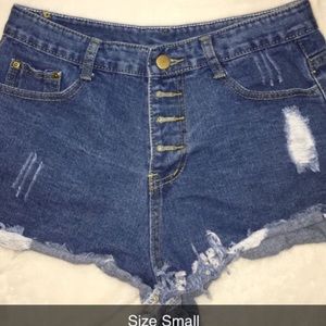 Jean shorts